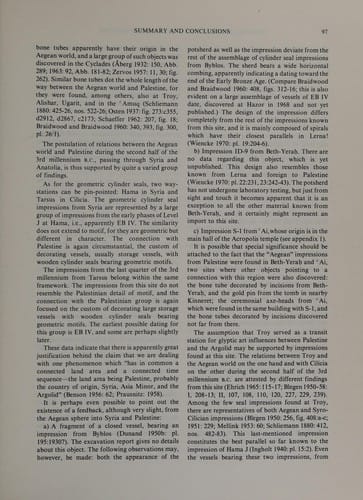 Cylinder seals of third-millenium Palestine