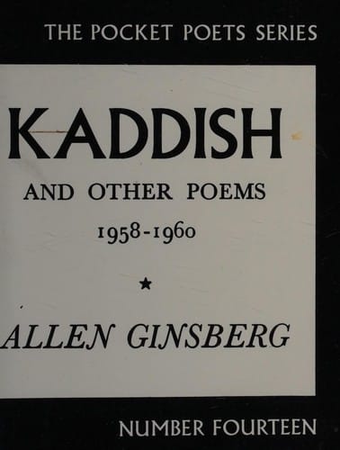 Kaddish, and other poems