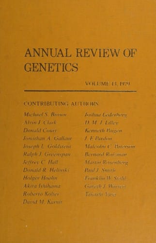 Annual review of genetics
