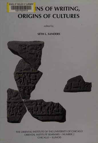 Margins of writing, origins of cultures