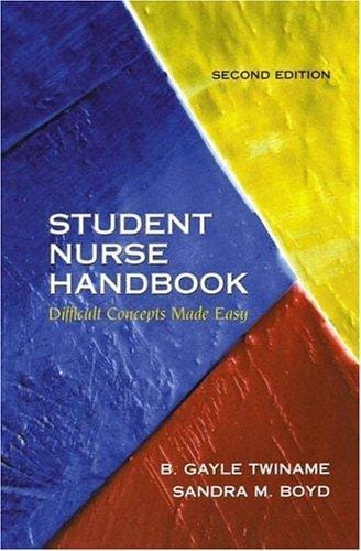 Student nurse handbook