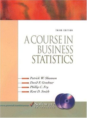 A course in business statistics