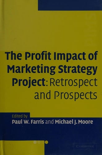 The profit impact of marketing strategy project