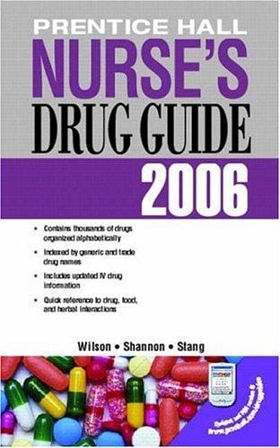 Nurse's drug guide 2006