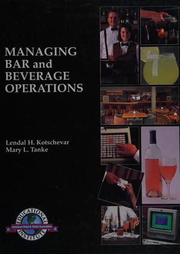 Managing bar and beverage operations