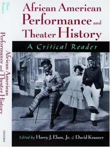 African-American performance and theater history