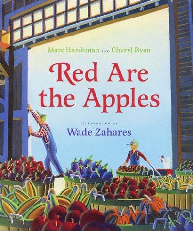 Red are the apples
