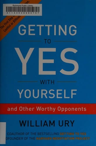Getting to yes with yourself