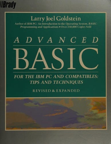 Advanced BASIC for the IBM PC and compatibles