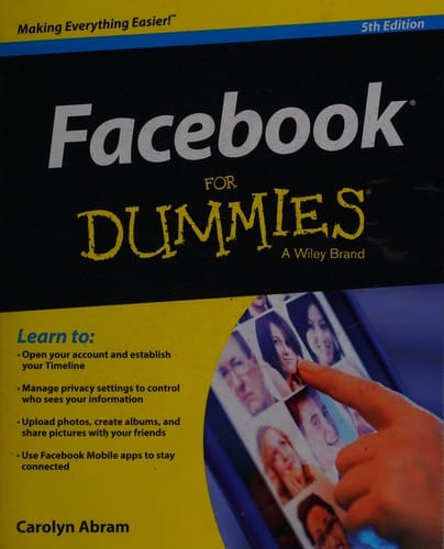 Facebook for dummies