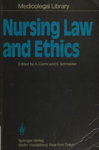 Nursing law and ethics