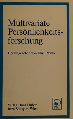 Multivariate Persönlichkeitsforschung