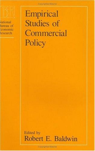 Empirical studies of commercial policy