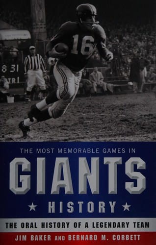 The most memorable games in Giants history