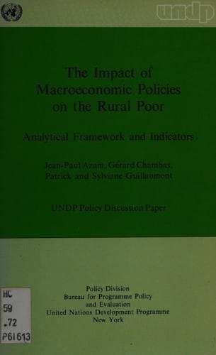 The Impact of macroeconomic policies on the rural poor