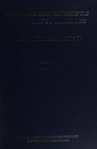 Scientific and humanistic dimensions of language