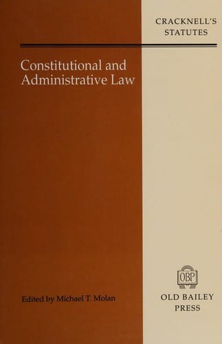 Constitutional and administrative law