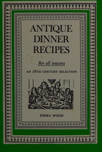 Antique dinner recipes