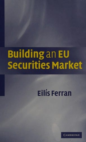 Building an EU securities market
