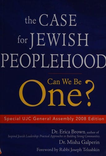 The case for Jewish peoplehood