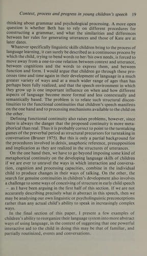 Children thinking through language