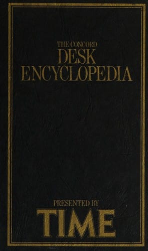 The Concord desk encyclopedia