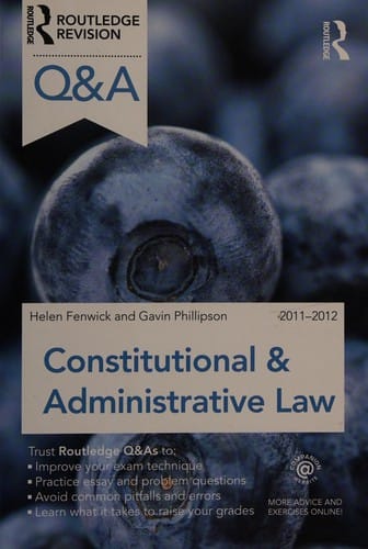 Constitutional & administrative law