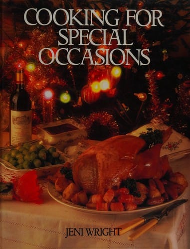 Cooking for special occasions