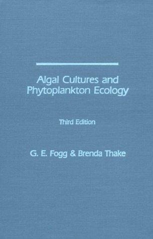 Algal cultures and phytoplankton ecology