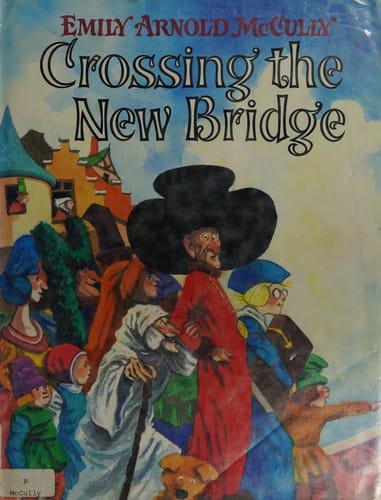 Crossing the new bridge