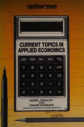 Current topics in applied economics