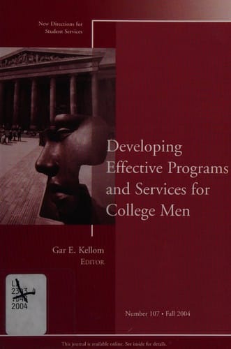 Developing effective programs and services for college men