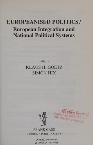 Europeanised politics?