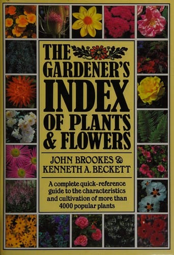 Gardener's Index to Plants and Flowers