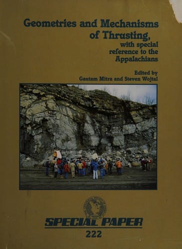 Geometries and mechanisms of thrusting, with special reference to the Appalachians