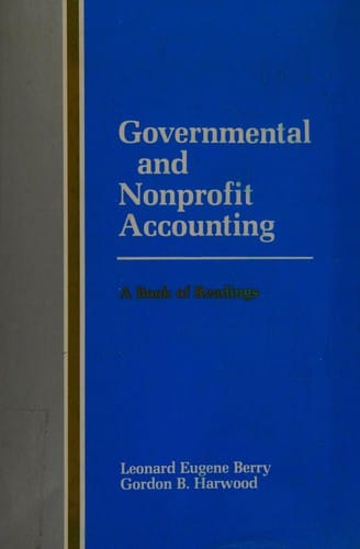 Governmental and nonprofit accounting