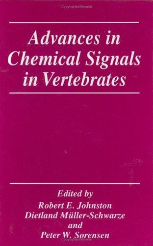 Advances in chemical signals in vertebrates