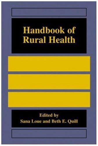 Handbook of rural health