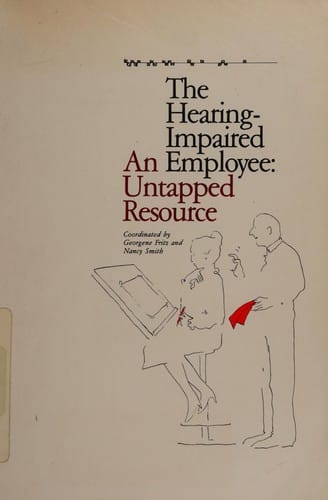 The hearing-impaired employee