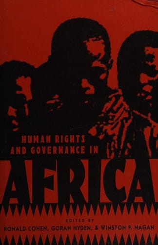 Human rights and governance in Africa