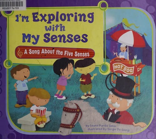 I'm exploring with my senses