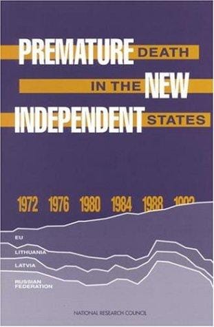 Premature death in the new independent states