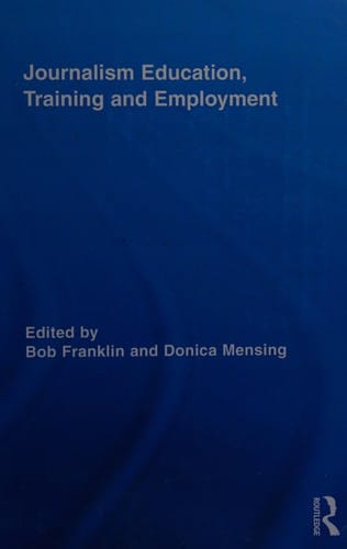 Journalism education, training and employment