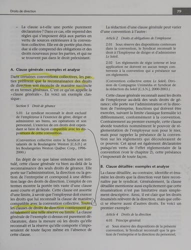 La convention collective au Québec