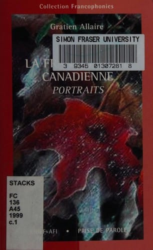 La francophonie canadienne