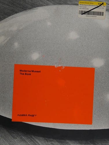 Moderna museet, the book