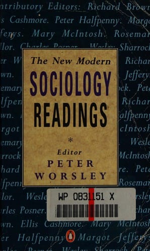 The New modern sociology readings