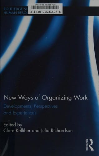 New ways of organizing work