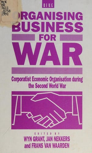 Organising business for war