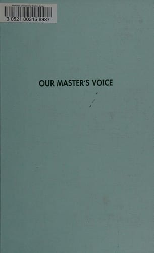 Our master's voice